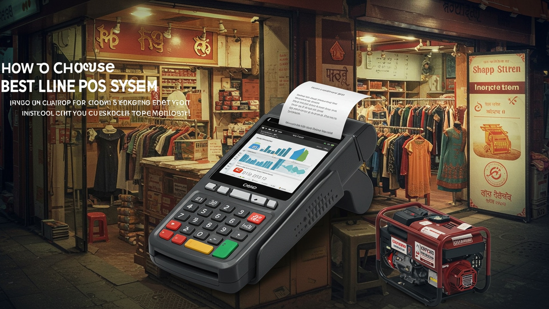How to Choose the Best Offline POS System for Your Indian Clothing Store illustration